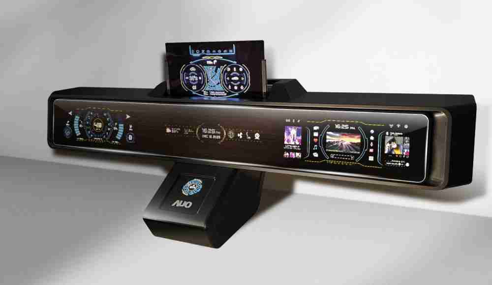 YAXIN111Micro LED沉浸式车舱显示方案结合 可卷式、、、可伸缩的Micro LED应用并可呈现不同的质感纹路，，，，展现人性化设计