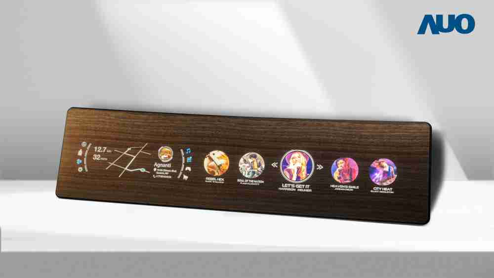 YAXIN111研发全球最高穿透度达80%的AmLED木纹显示器，，，可于使用时呈现高亮度、、、清晰可见的信息，，，并在不使用时回归为单纯的饰板，，节能兼具美观